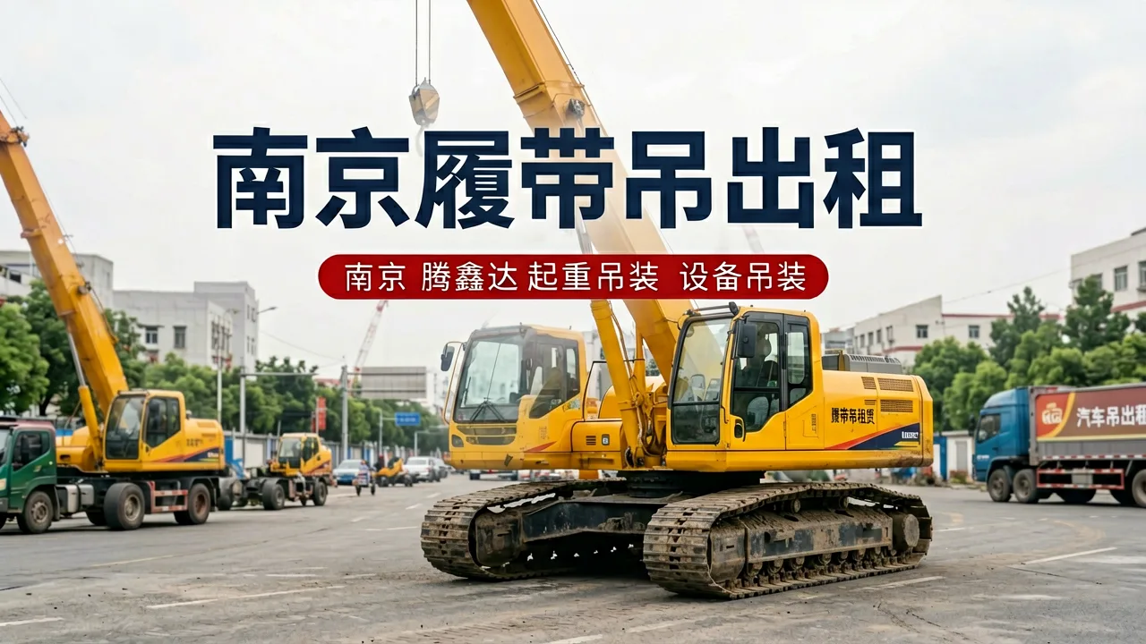 履带吊租赁落地难？南京腾鑫达用三步解法破局